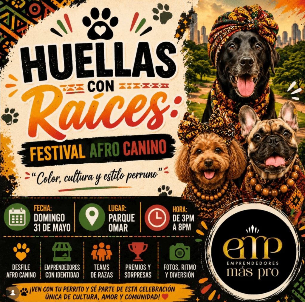 Huellas con Raíces: Festival Afro&nbsp;Canino